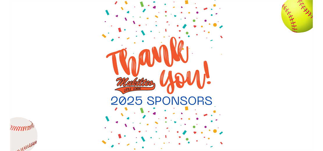 2025 Sponsors!